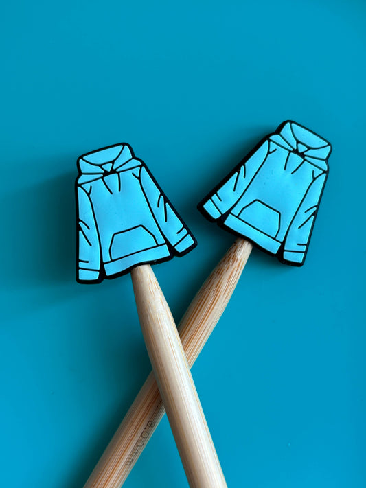 Blue Hoodie Sweatshirt Stopper