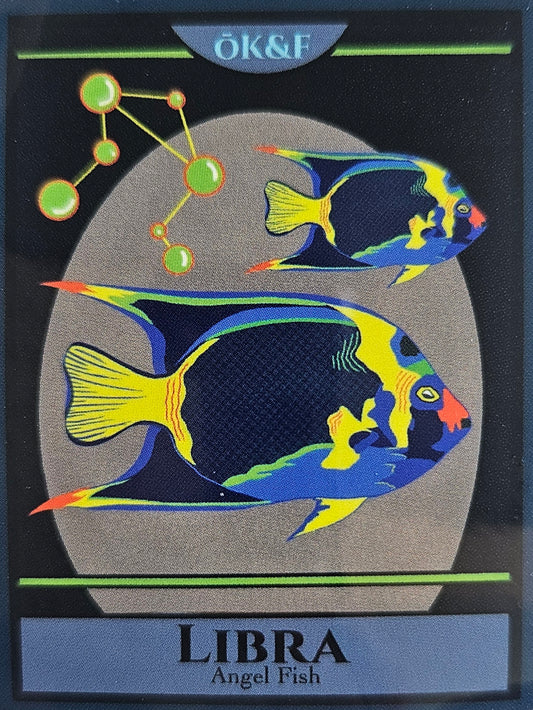 Libra Angelfish Sticker