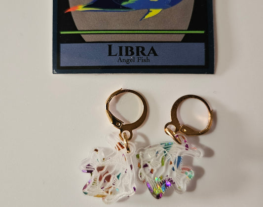 Libra Angel Fish Stitch Markers