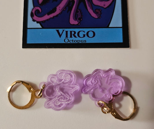 Virgo Octopus Stitch Markers