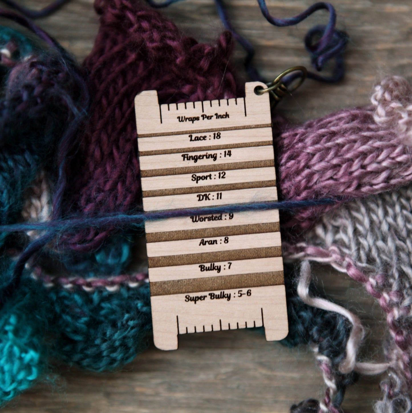 Wraps Per Inch Wooden