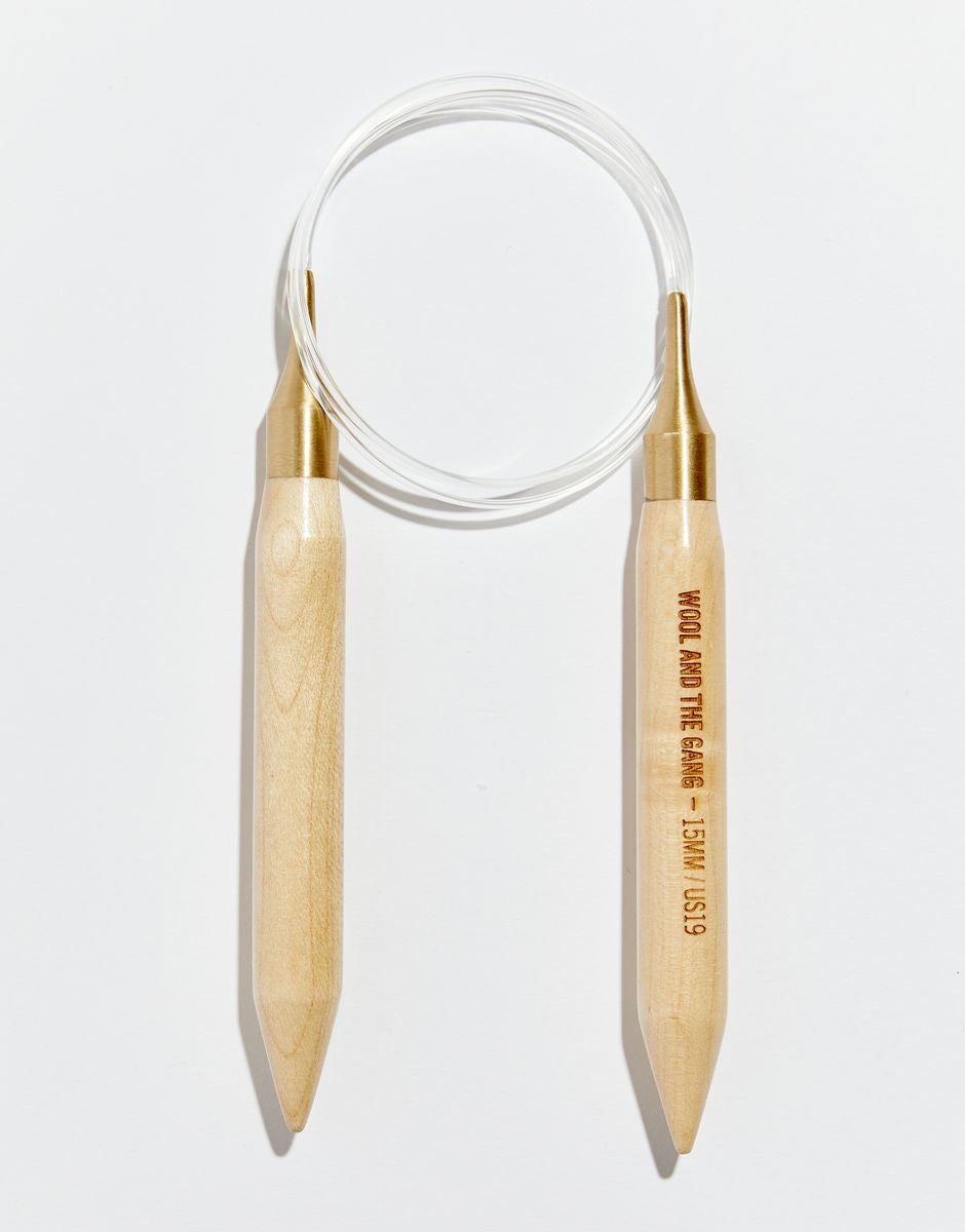 Wool and the Gang Circular Knitting Needles 100cm