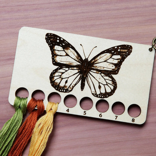 Butterfly Embroidery Floss Holder