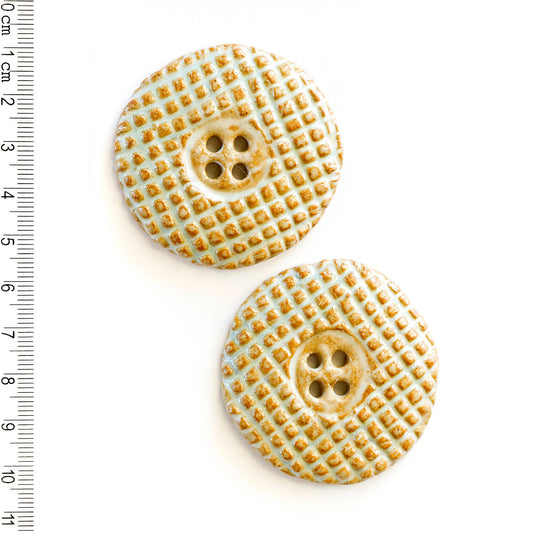 L511 Large Check Pattern Buttons