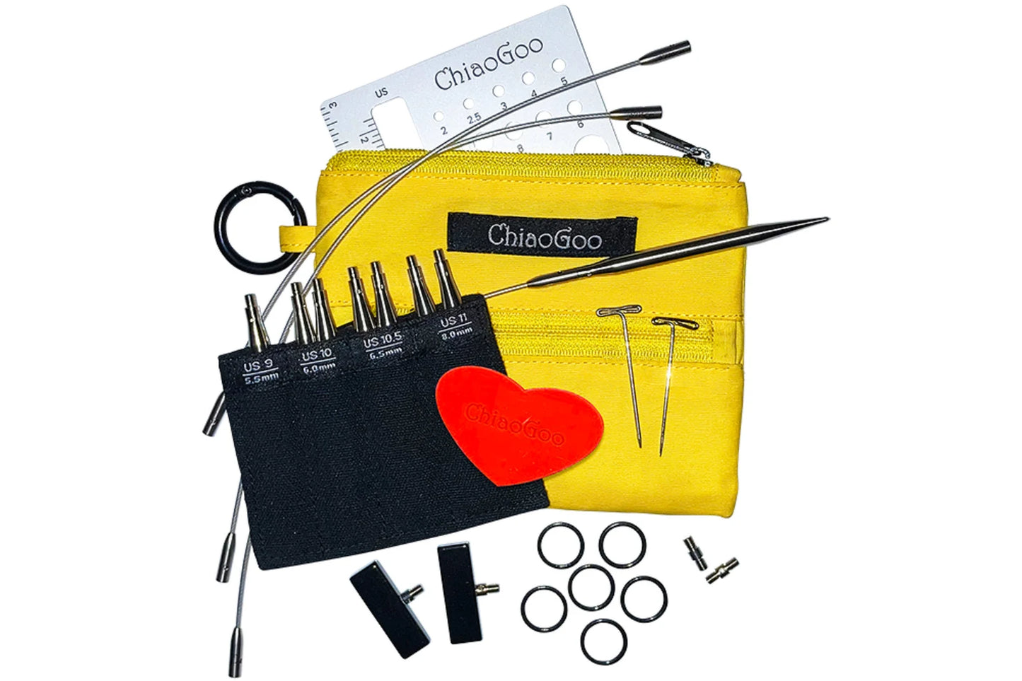 ChiaoGoo Twist Shorties Set