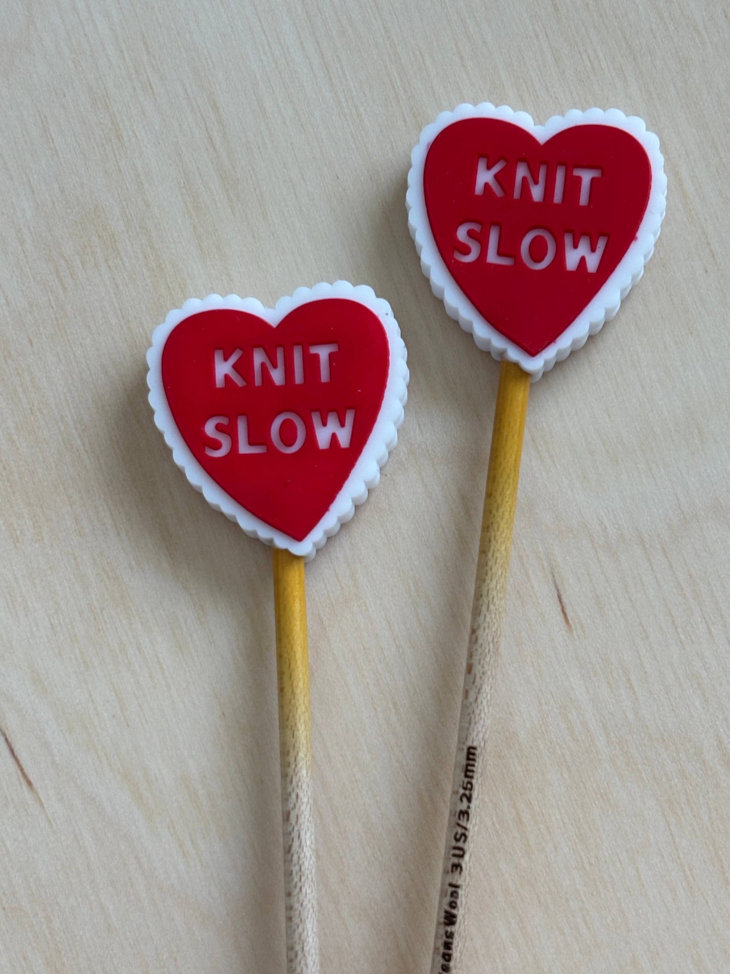 Knit Slow Hearts Stopper