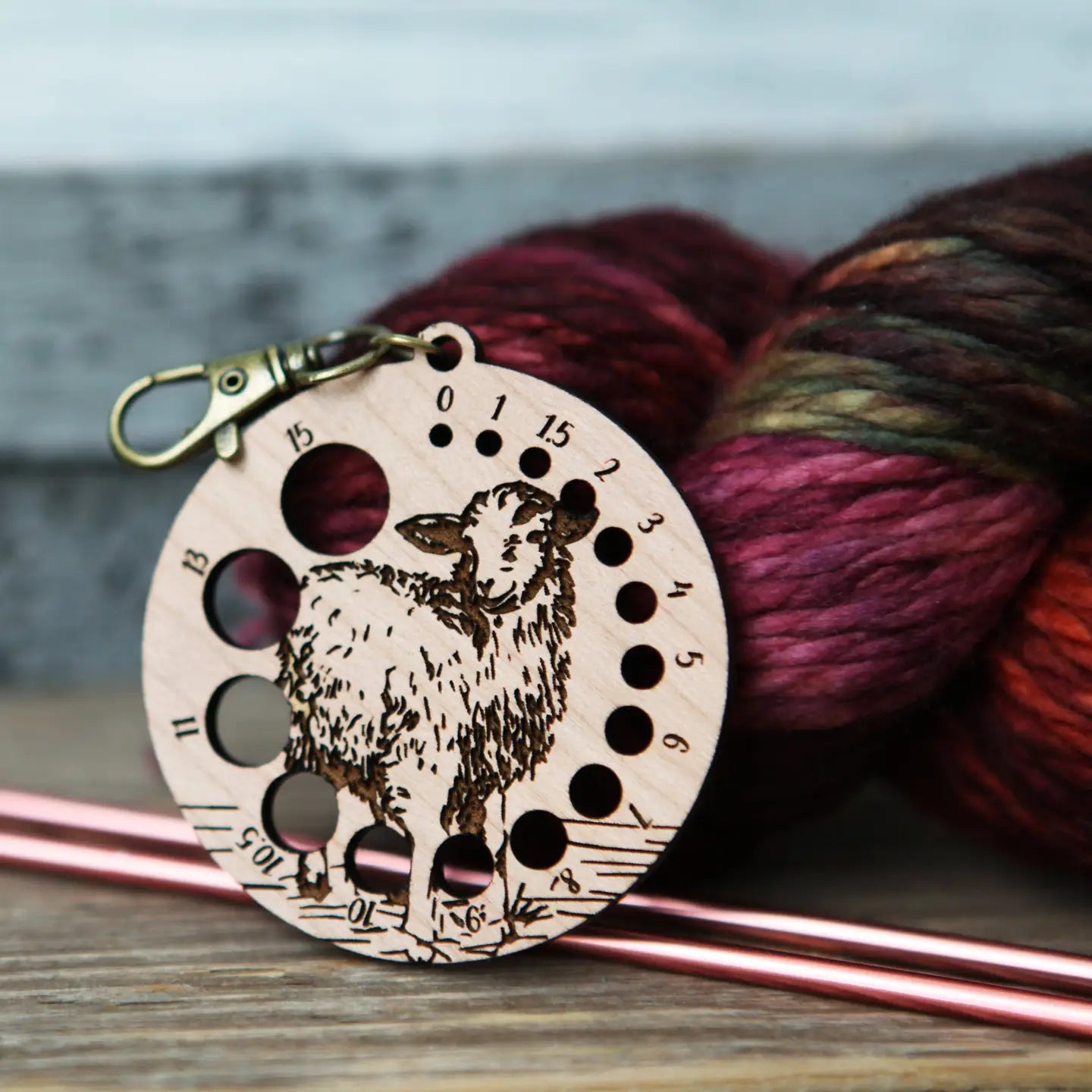 Knitting Needle Gauge