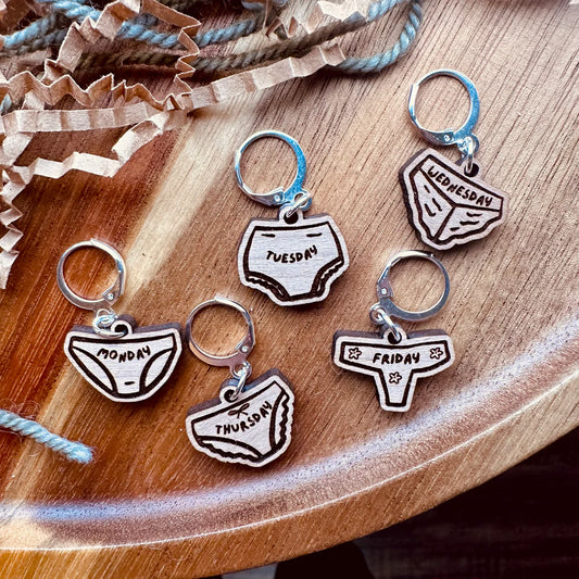 Twin Mountain Stitch Marker Packs