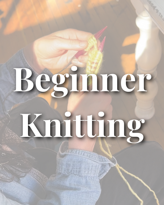 Beginner Knitting with Vanessa Fleming