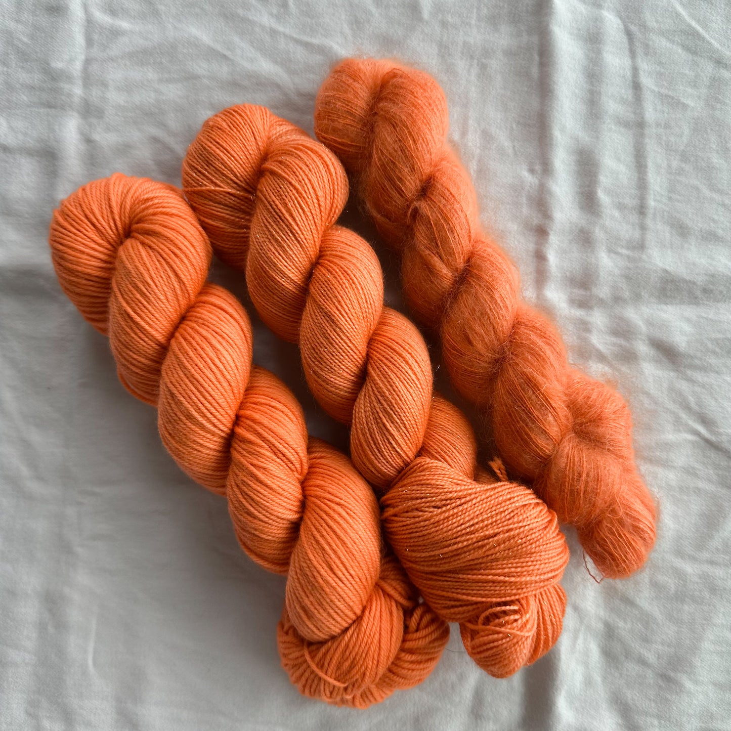 Orange Stocking for Rainbows Sweater Kit