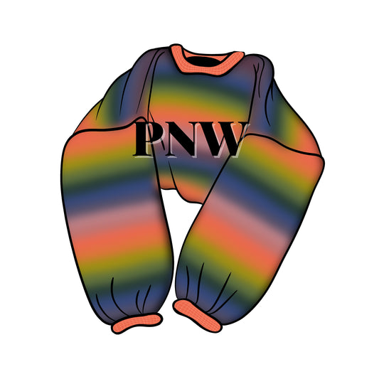 Stocking for Rainbows Sweater Kit *PNW*