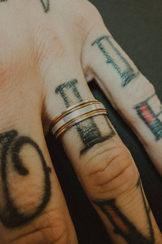 Ultra Thin Stacking Ring, 14K Gold Fill