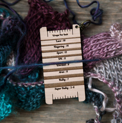 Wraps Per Inch Wooden