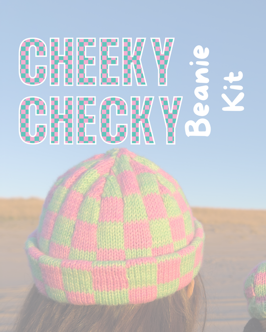 Cheeky Checky Beanie Kit