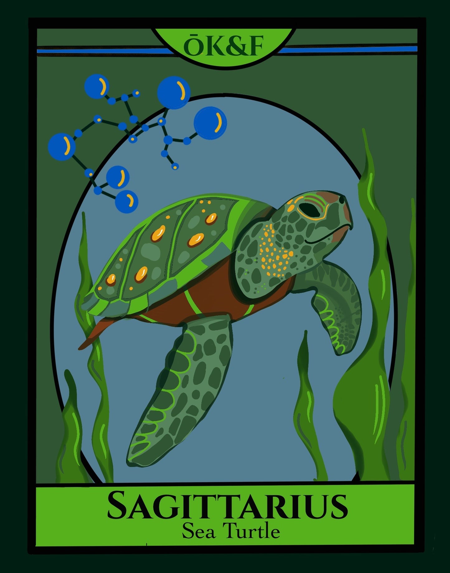 Sagittarius - Sea Turtle