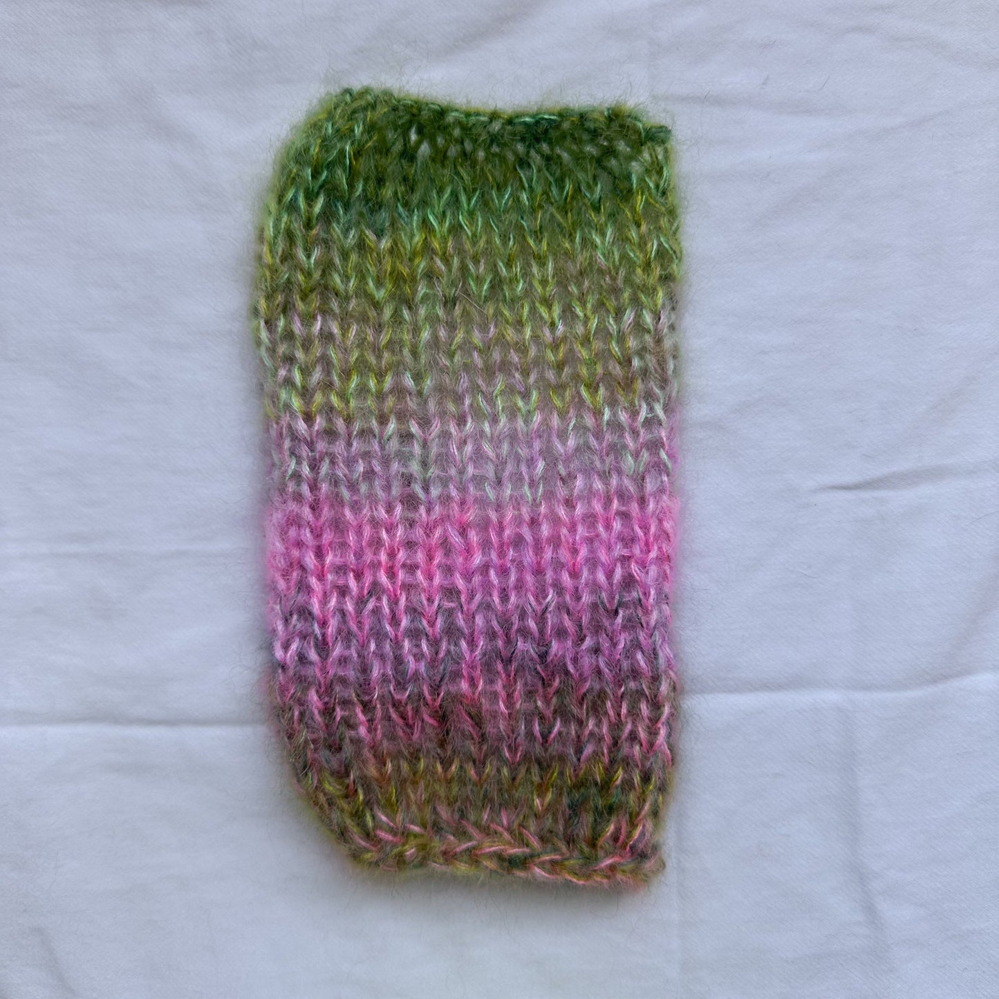 Green & Pink Stocking for Rainbows Sweater Kit