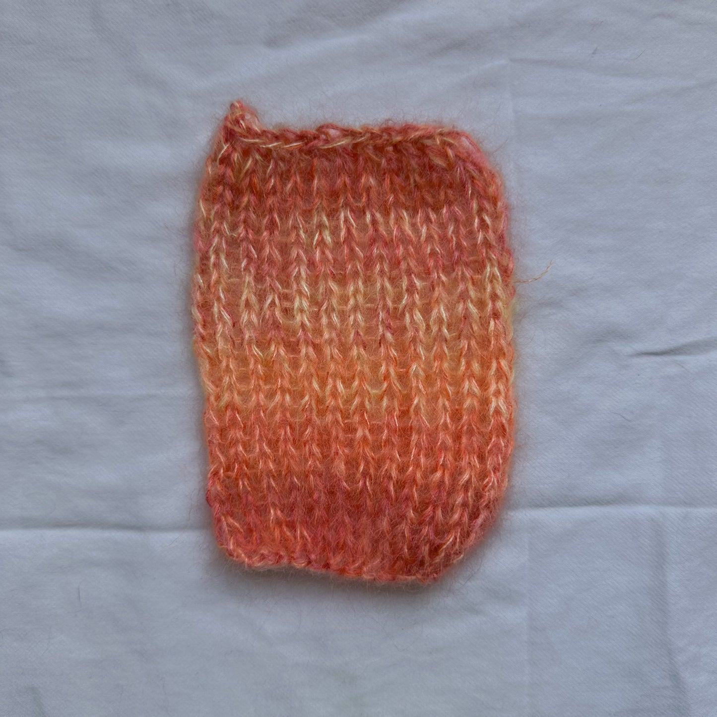 Orange Stocking for Rainbows Sweater Kit