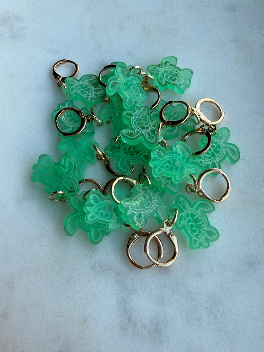 Sagittarius Sea Turtle Stitch Markers