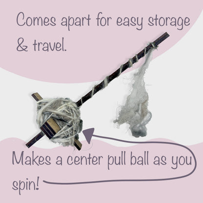 Turkish Spindle - Small Size - Handmade Baltic Birch