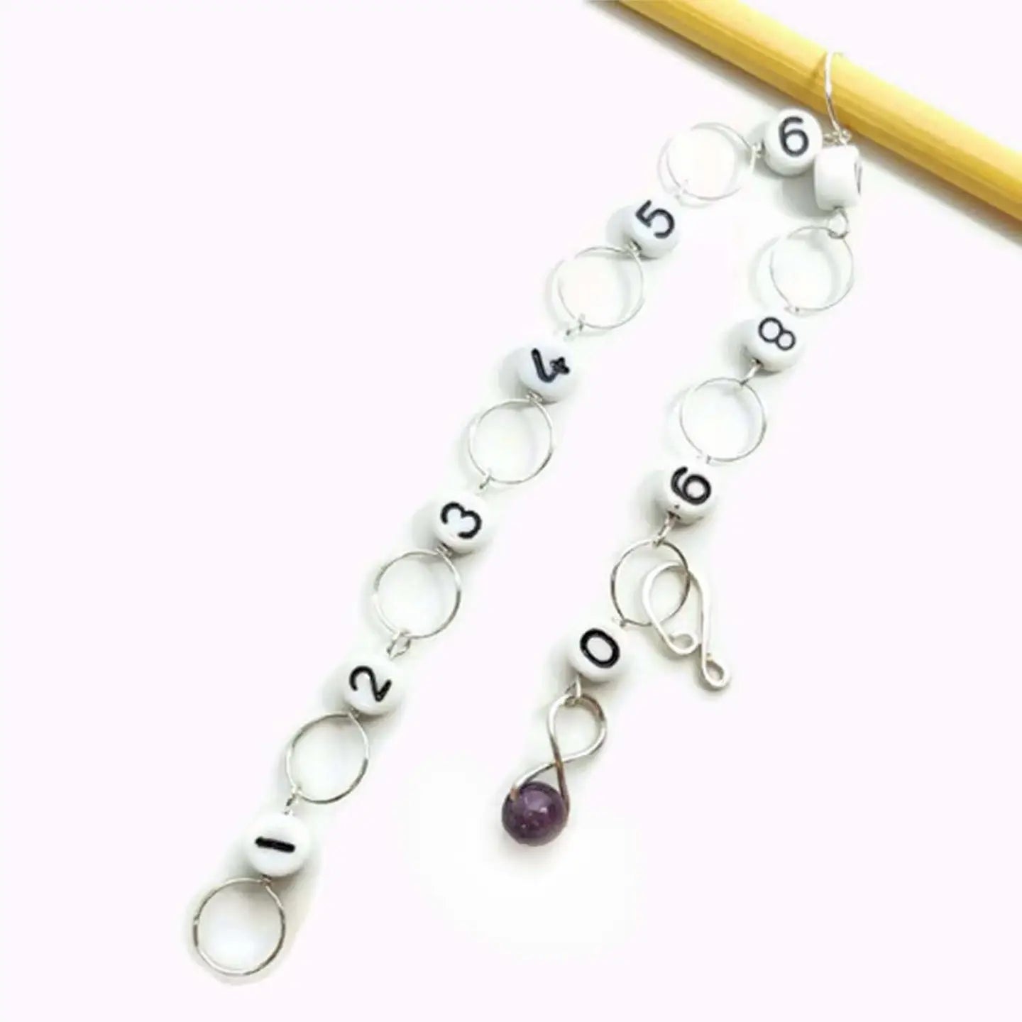 Snag Free Row Counters Amethyst