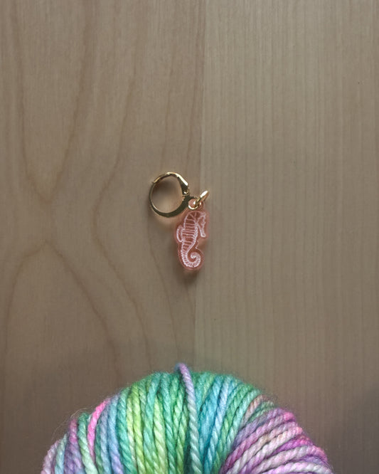 Taurus Sea Horse Stitch Marker