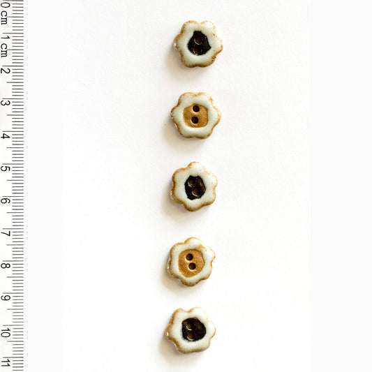 Handmade Flower Sewing Buttons