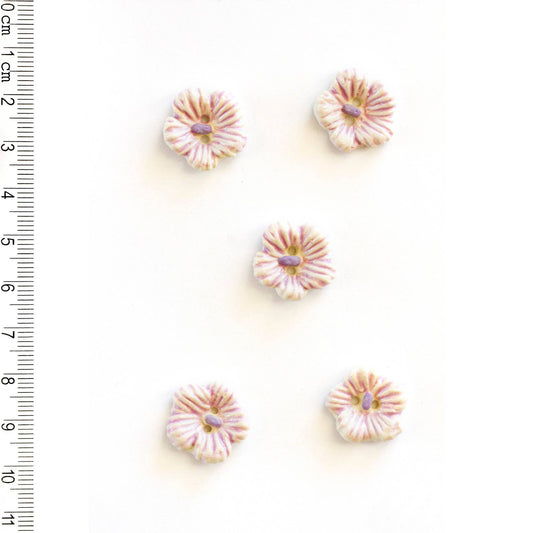 L87 Pink Flower Buttons
