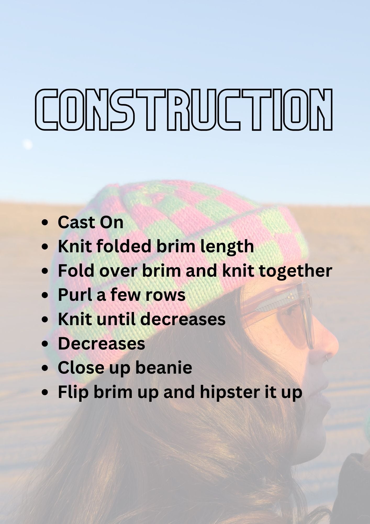 Cheeky Checky Beanie Kit