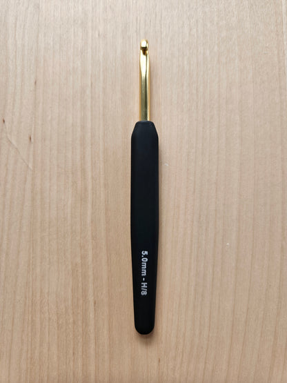 KnitPro Crochet Hooks Gold Aluminium