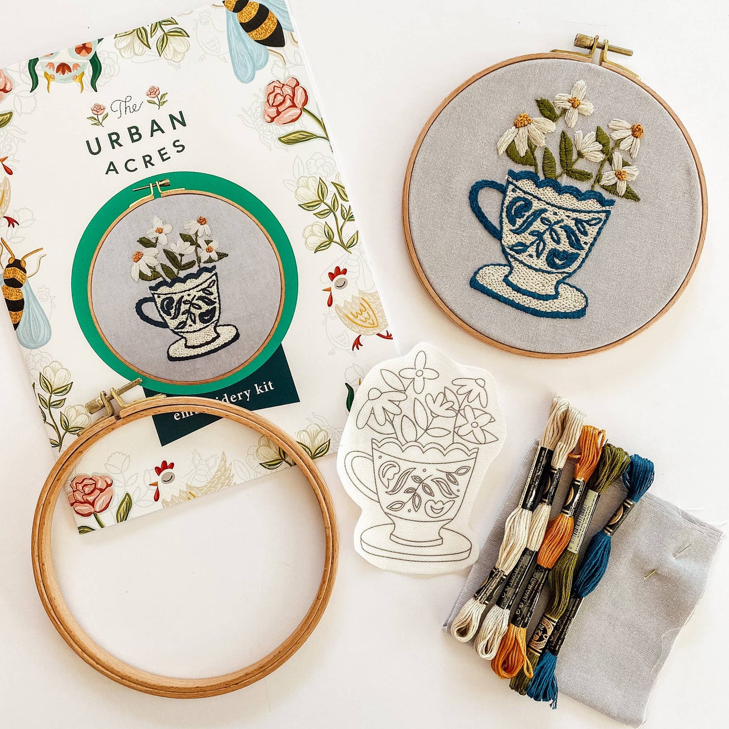 The Urban Acres-Embroidery Kits