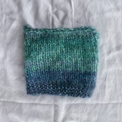Blue Stocking for Rainbows Sweater Kit