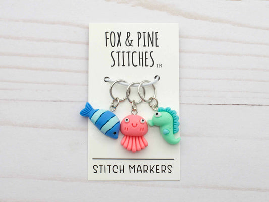 Sea Life | Stitch Markers
