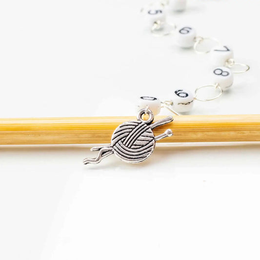 Snag Free Row Counter Yarn Ball